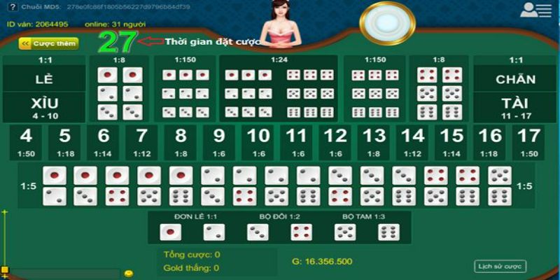 Luật chơi tài xỉu mini 68 Game Bài đơn giản nhất
