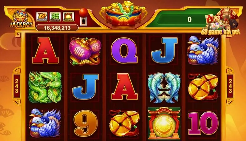 Tài lộc là game quay hũ cực hot của 68 game bài